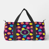 Neon Rose Duffle Bag (Vorderseite)