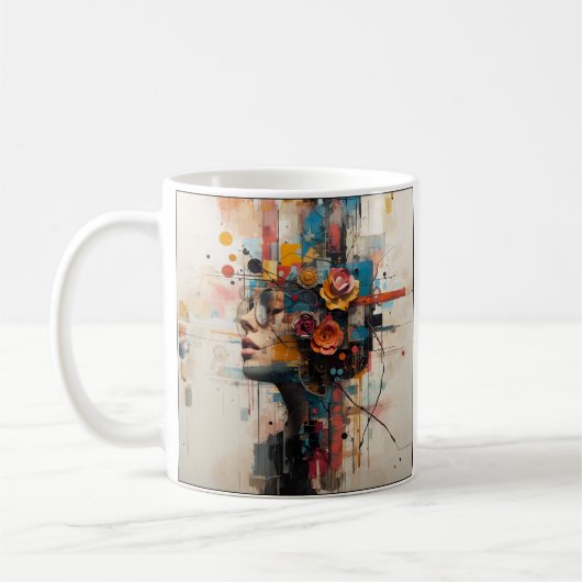 NEON ROSE KAFFEETASSE (Links)