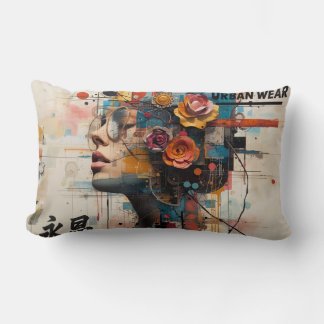 Neon Rose Lendenkissen