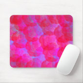 Neon Rose Mousepad (Mit Mouse)
