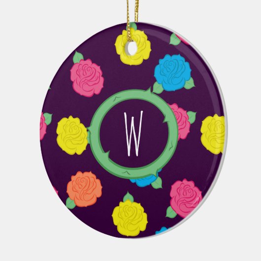 Neon Rose Ornament (Links)