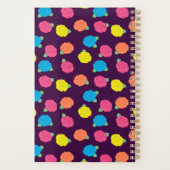 Neon Rose Pocket Planner Planer (Rückseite)