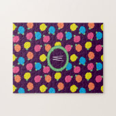 Neon Rose Puzzle (Horizontal)