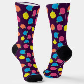 Neon Rose Socken (Gewinkelt)