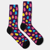 Neon Rose Socken (Rechts)