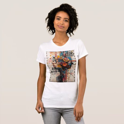 NEON ROSE T-Shirt (Vorne ganz)