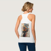 NEON ROSE TANK TOP (Rückseite Vollansicht)