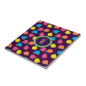 Neon Rose Tile Fliese (Seite)