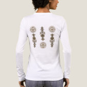 NEON ROSE Tri-Blend SHIRT (Rückseite)