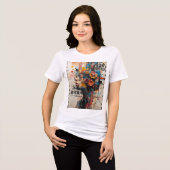 NEON ROSE Tri-Blend SHIRT (Vorderseite voll)