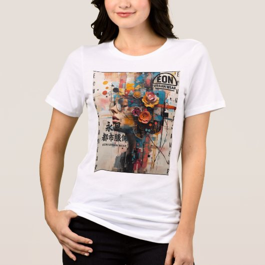 NEON ROSE Tri-Blend SHIRT (Vorderseite)