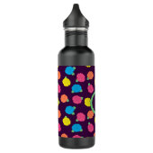 Neon Rose Wasser Flasche Edelstahlflasche (Links)