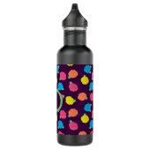 Neon Rose Wasser Flasche Edelstahlflasche (Rechts)