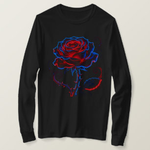 Neon-Rosen-Damen-T-Shirt T-Shirt