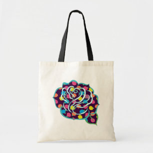 Neon-Rosen-Tragetasche Tragetasche