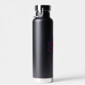 Neon-Rosen-Wasserflasche Trinkflasche (Rechts)
