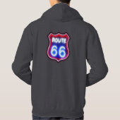 Neon Route66 Hoodie (Rückseite)