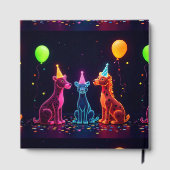 Neon Safari Guest Book Gästebuch (Rückseite)