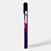 Neon Samurai Cyberpunk iPhone Case (Rückseite / Links)