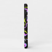 Neon-Schallwelle Case-Mate iPhone Hülle (Hinten/Links)