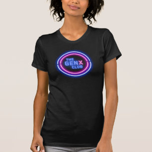 Neon-Schild GEN X CLUB T-Shirt