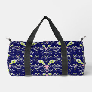 Neon-Schneebärte und Mitternachtsblau Tasse  Duffle Bag