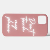 Neon Script Handy Fall Handy Fall Case-Mate iPhone Hülle (Rückseite (Horizontal))