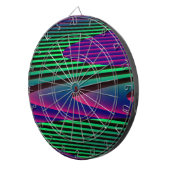 Neon Seas Dart Board Dartscheibe (Vorderseite rechts)