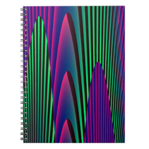 Neon Seas Notebook Notizblock