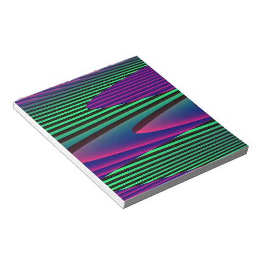Neon Seas Notepad Notizblock (angewinkelt)
