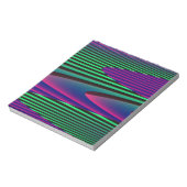 Neon Seas Notepad Notizblock (Rotiert)