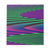 Neon Seas Notepad Notizblock (Vorderseite)