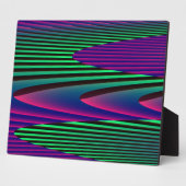 Neon Seas Plaque Fotoplatte (Seite)