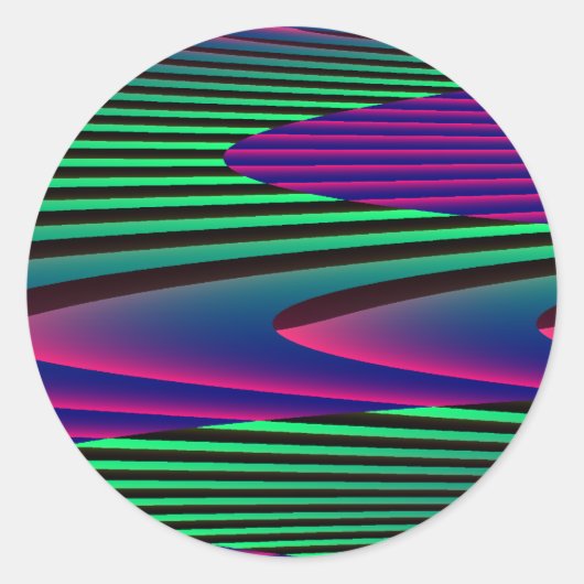 Neon Seas Stickers (Vorderseite)