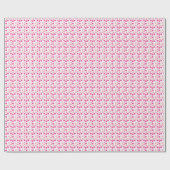 Neon Seashells - Nahtloses Küstenmuster Geschenkpapier (Flach)