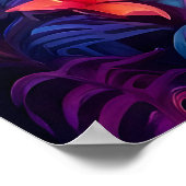 Neon Seaside Beacon 2 Poster (Ecke)