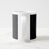 Neon-Seepferdchen-Felsen Jumbo-Tasse (Rückseite)