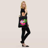 Neon-Seepferdchen-Felsen Tasche (Am Model)