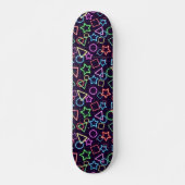 Neon Shapes Skateboard (Vorne)