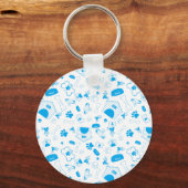 Neon Shepard Keychain Schlüsselanhänger (Rückseite)