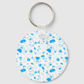 Neon Shepard Keychain Schlüsselanhänger (Rückseite)