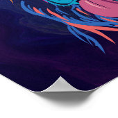 Neon Shepard Poster (Ecke)