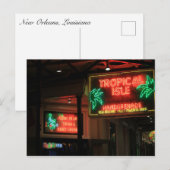 Neon Sign #4 Postkarte (Vorne/Hinten)