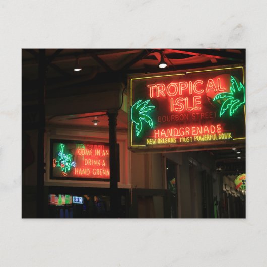 Neon Sign #4 Postkarte (Vorderseite)