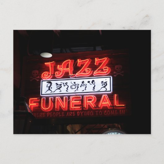 Neon Sign #5 Postkarte (Vorderseite)