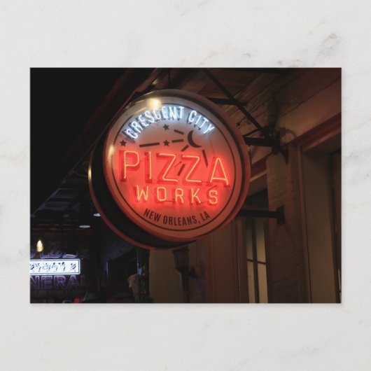 Neon Sign #6 Postkarte (Vorderseite)