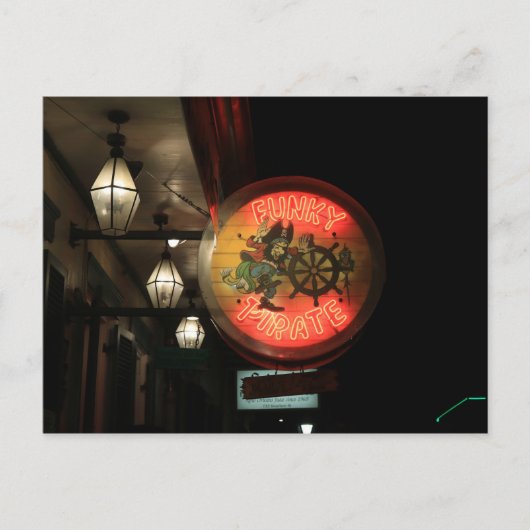 Neon Sign #7 Postkarte (Vorderseite)
