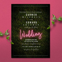 Neon Sign Boxwood Wedding