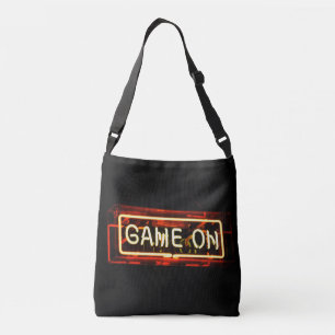 Neon Sign Sports Gaming Gamer Tragetaschen Mit Langen Trägern