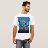 "Neon Sign T-Shirts: POWER, KORRUPTION & LIES" T-Shirt (Vorne ganz)